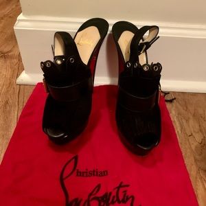 Authentic Christian Louboutin Black High Heels